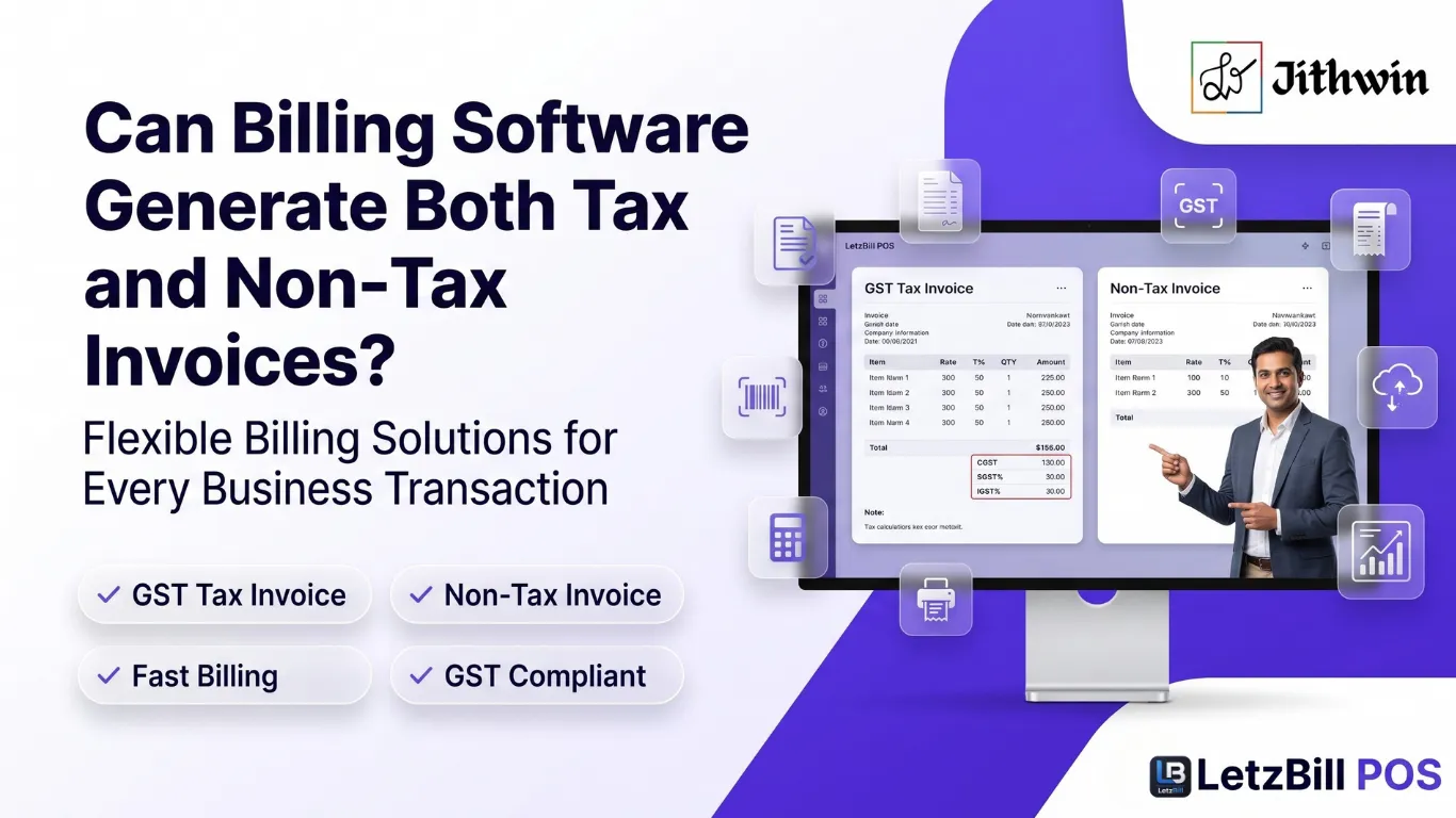 Can Billing Software Generate Both Tax and Non-Tax Invoices?